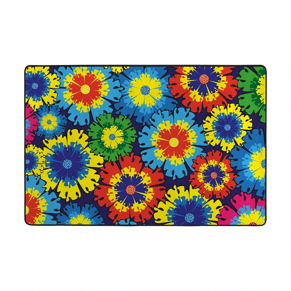 Tapis de sol en velours corail épais CHEHONG, grand format anti-perte de poils