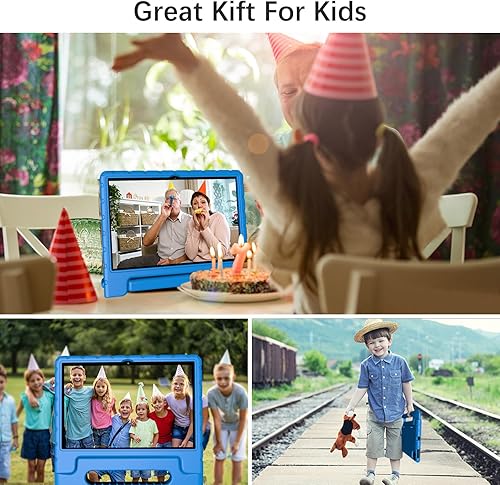 Miniatura 7 de ITDULCET Tableta para niños de 10 pulgadas, Android 13, 4 GB de RAM+64 GB ROM 8000 mAh, tableta para niños y adolescentes, WiFi 2.4G y 5G, cámara