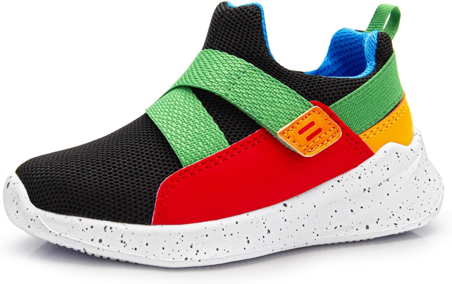 SKYWHEEL Toddler Tennis Shoes Boys Girls Barefoot Slip On Shoes Kids Lightweight Breathable Sports Sneakers for Walking Running