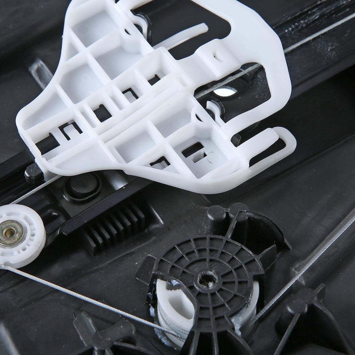 A-Premium Power Window Regulator with Motor and Panel Compatible with Dodge Nitro 2007-2012 Front Right Passenger Side