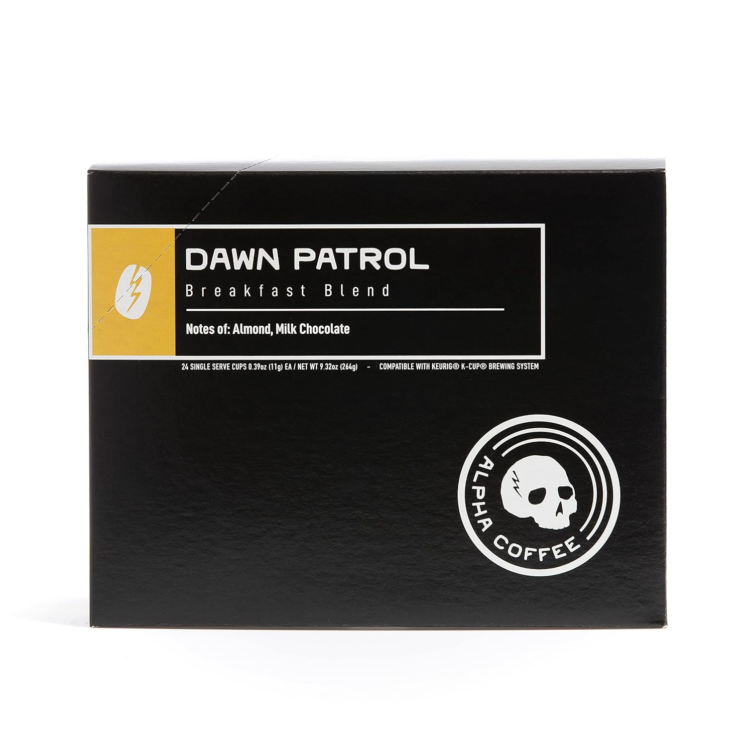 Alpha Coffee – Dawn Patrol Breakfast Blend - 24 Count Coffee Pods - Premium Gourmet Medium-Light Roast Coffee | Veteran Owned - Specialty Small Batch Roasted | 100% Arabica Beans ((Pack of 2) Dawn Patrol Breakfast Blend)