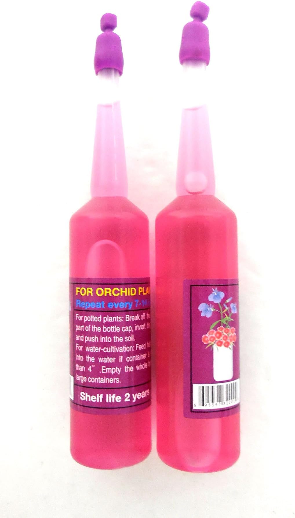 Hebbe Liquid Plant Food for Orchids Flower 2 Bottles
