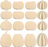 Amazon.com: COCHIE DIY 3D Pumpkin Fall Wood Crafts to Paint