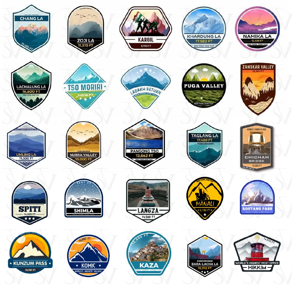 See full amazon price history chart for Stick The Vibe, Ladakh & Spiti Series, Vinyl Stickers - Decals - Peel & Stick, Sticker for Bike | Helmet | Laptop | Wall Etc. - 3 Inch X 3 Inch (Each) - Pack of 25 Stickers Stick The Vibe, Ladakh & Spiti Series, Vinyl Stickers - Decals - Peel & Stick, Sticker for Bike | Helmet | Laptop | Wall Etc. - 3 Inch X 3 Inch (Each) - Pack of 25 Stickers (B0BSRZ7HMW) Amazon Price History, Amazon Price Tracker