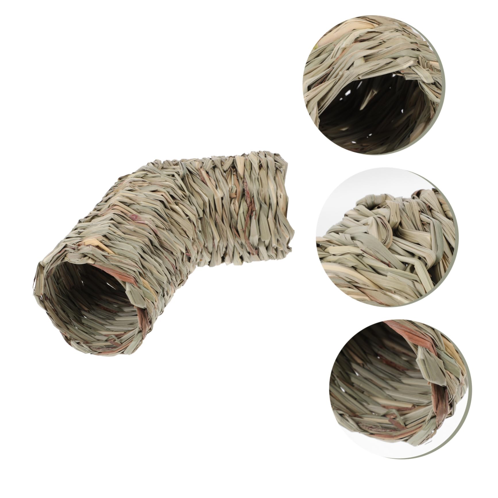 INOOMP 2pezzi Tunnel Divertente Per Criceti e Piccoli Animali Domestici Giocattolo Per Esplorazione e Rifugio Per Criceti Tunnel Per Porcellini e Furetti Accessorio Per Animali Domestici