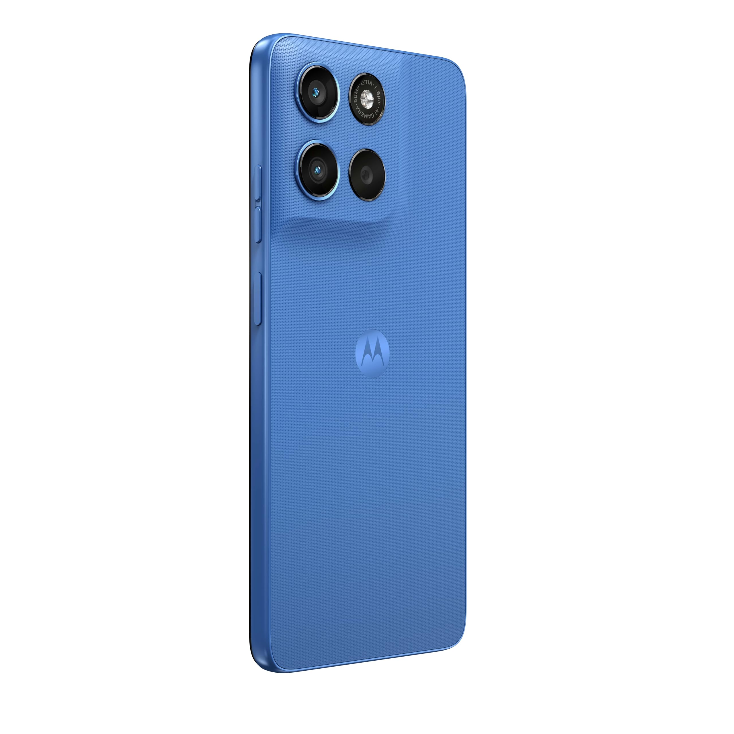 Motorola Moto G57 con 3 años de garantía (8/256 GB, cámara 50 + 8 MP + sensor parpadeante, pantalla 6,72 pulgadas 120 Hz, 5100 mAh, Snapdragon 6s Gen 4, Android 16), Pantone Regatta