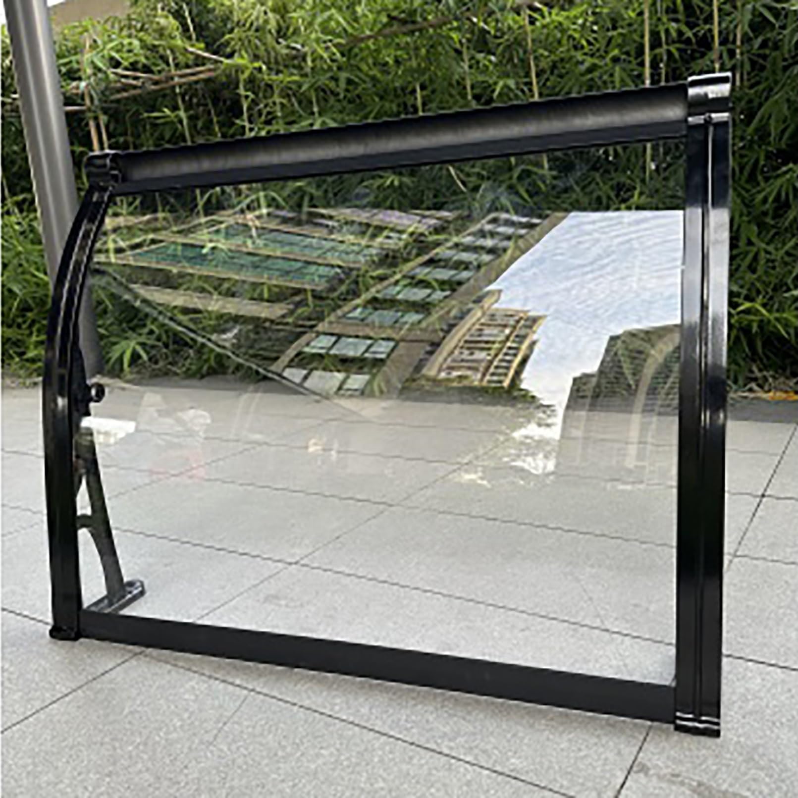 Auvent de porte pour abriter votre entrée de la pluie et de la grêle 60x80 cm