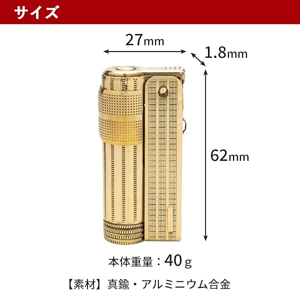 IMCO(イムコ) オイルライター 充填式 【 発火石 5個 特製ステッカー付】 フリント式 専用BOX入り キャンドル ハンドウォーマー スーパー 6700P ゴールド IM6761388S - 4