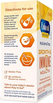 Enfamil Poly-Vi-Sol Multivitamin Supplement Drops with Iron 50 mL