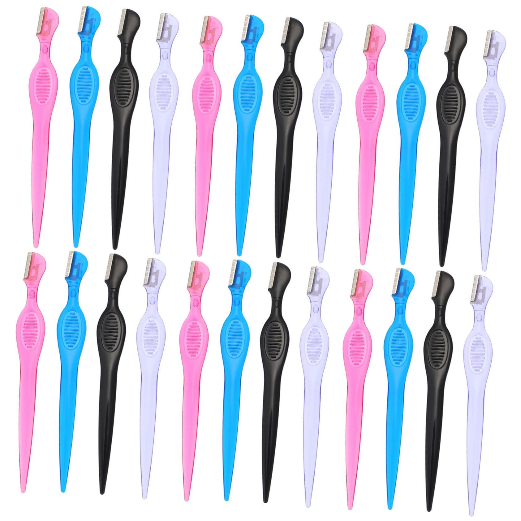Healeved 72stücke Eyebrow Razors Edelstahl Augenbrauenrasierer Mit Schutzabdeckung Präzises Trimmen Für Gesichtsbehaarung Schönheitswerkzeuge Für Damen Je
