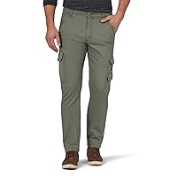 Wrangler Authentics Regular Tapered Cargo Pant Pantaloni, Dusty Oliva