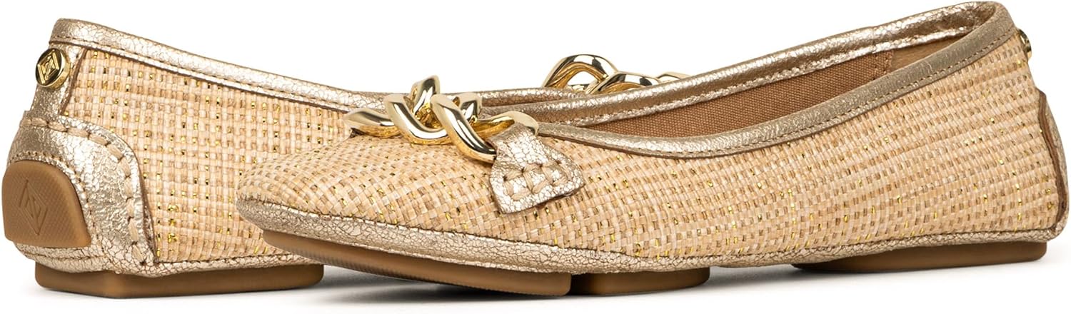 Donald Pliner Women's Raya Ballet, Luxury, Slip-On Shoes, Women’s Flats, Comfortable & Stylish, Casual, Work, Ballet Flats