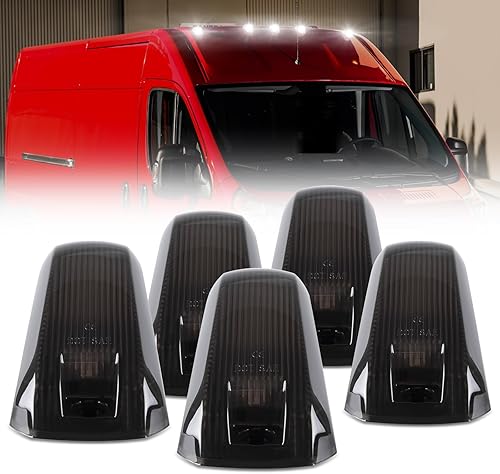 Luces LED para techo de cabina compatibles con Dodge Ram ProMaster 1500/2500/3500 2014-2023 Lámparas de carrera superiores, Plug and Play, reemplazo