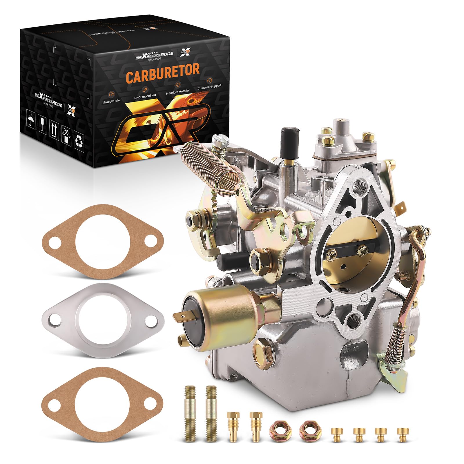 Amazon.com: maXpeedingrods 39 PICT-3 Carburetor 113129031K for VW