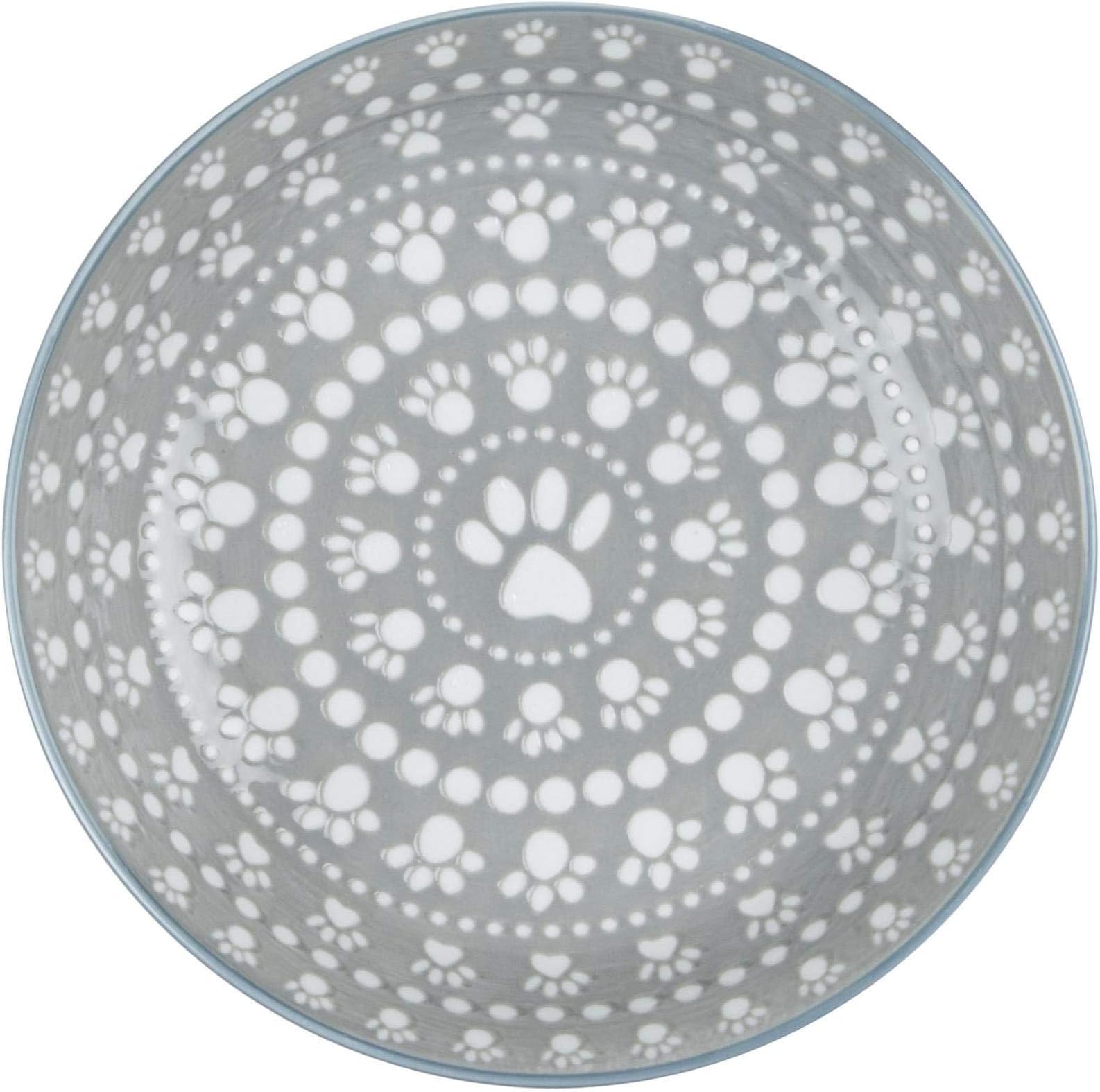 ORE ORIGINALS Bowl Ceramic Sante Fe Gray Shallow, 1 EA