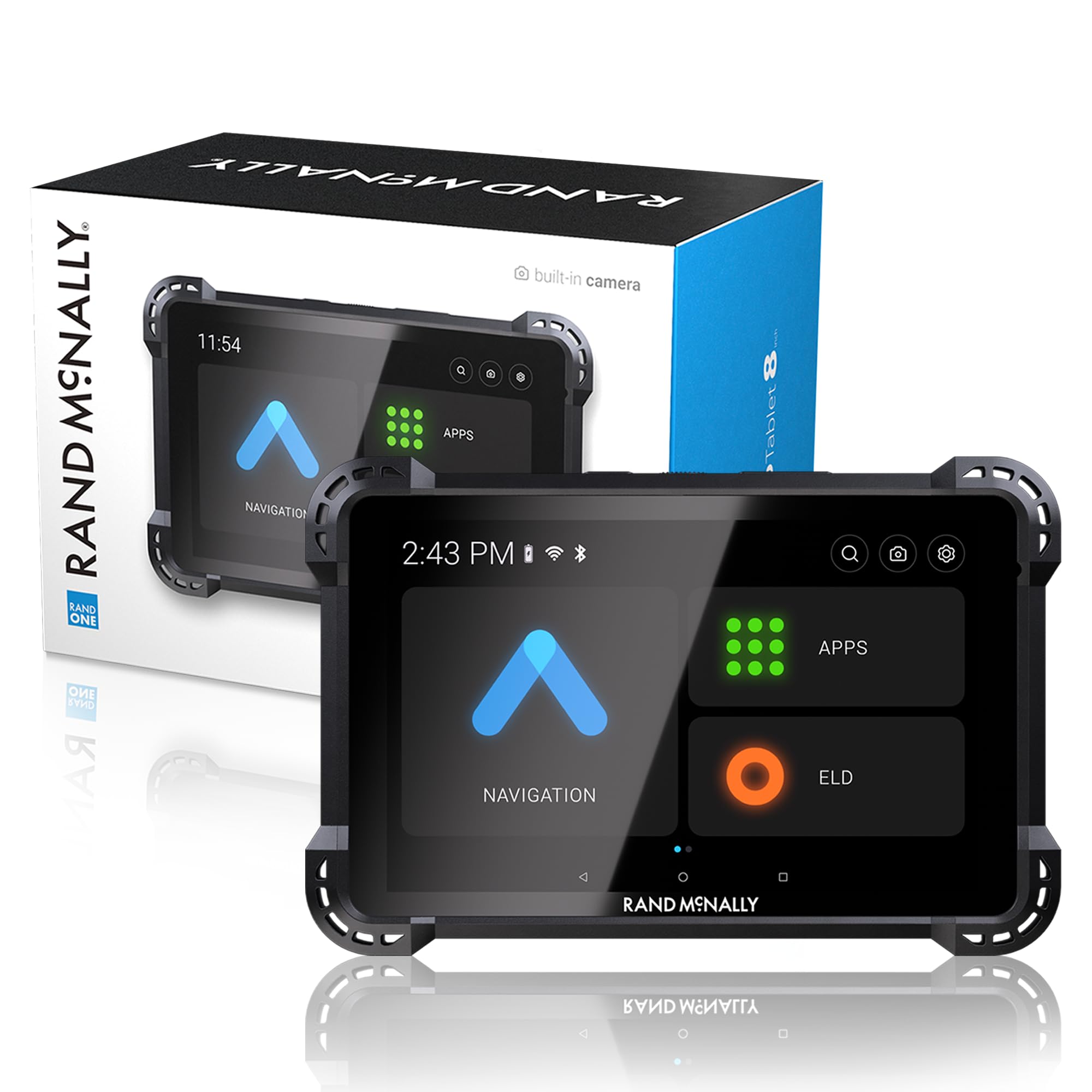 Rand McNally RANDTAB8: 8" Truck GPS w/ Custom Routes & 2025 Maps Rand McNally RANDTAB8: 8" Truck GPS w/ Custom Routes & 2025 Maps