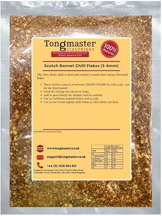 Scotch Bonnet Chilli Flakes - 50g