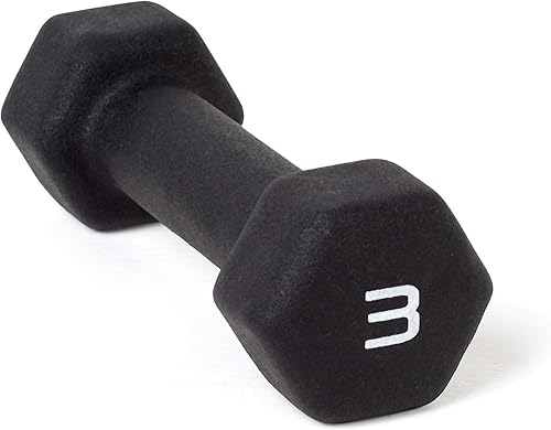Miniatura 1 de CAP Barbell Black Neoprene Coated Dumbbell Weights  Single