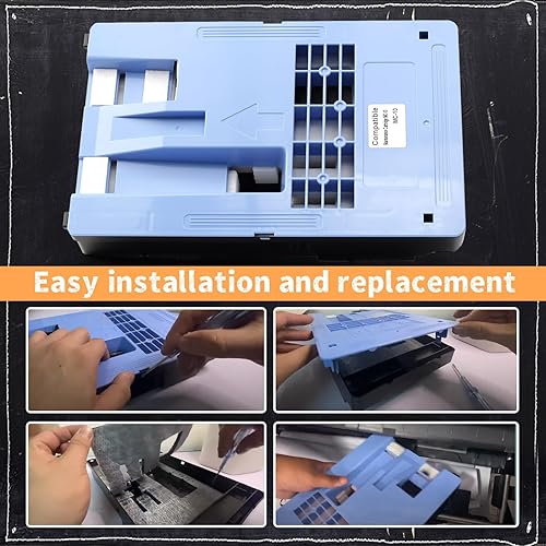 Miniatura 6 de Cartucho de mantenimiento MC-10 compatible con Canon Imageprograf IPF650 655 681 686 671 IPF750 755 760 781 786 771, 1320B014 Reemplazo del cartucho