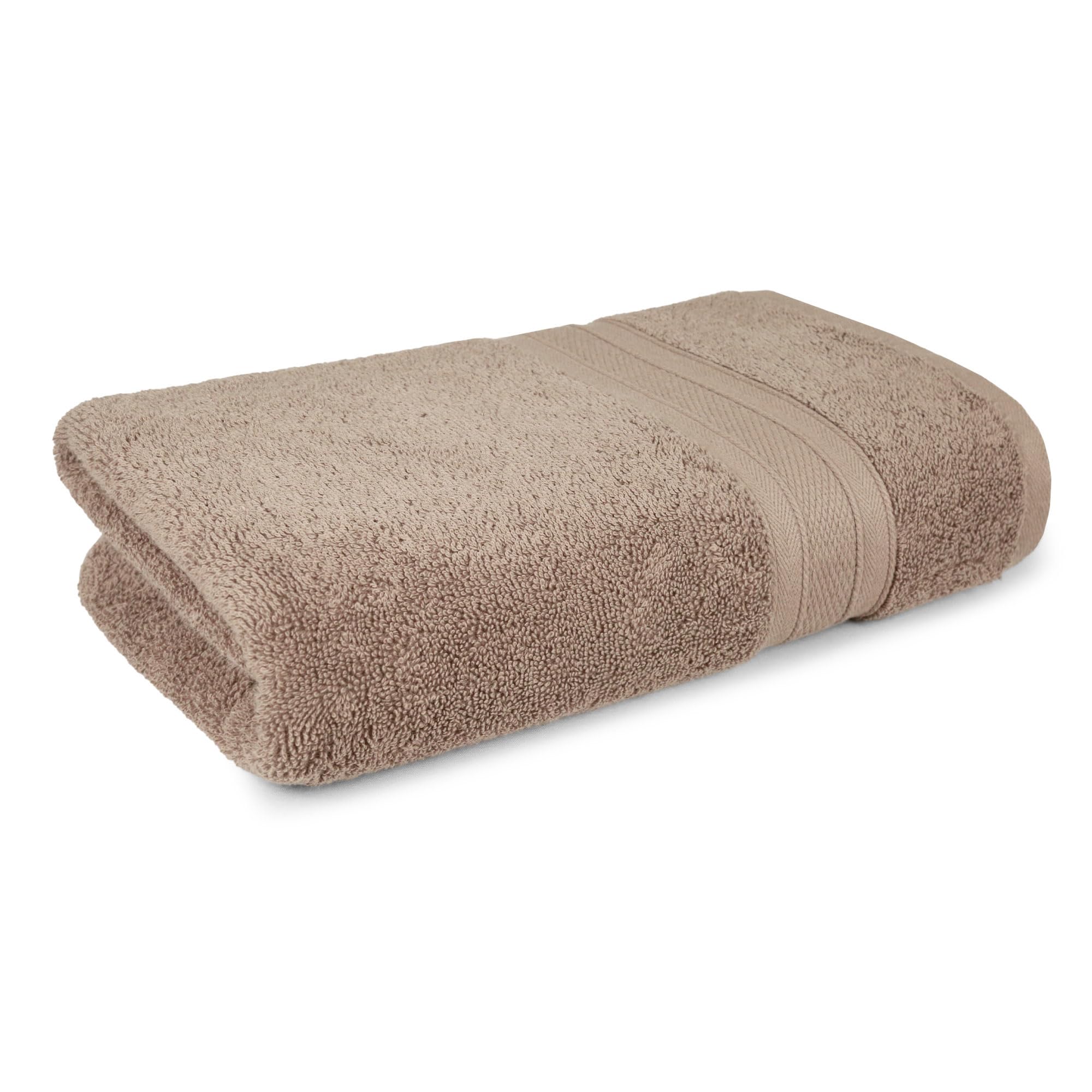 TRIDENT Soft Comfort Air Rich 100% Cotton Towels for Bath, 500 GSM Large Size Bathroom Towels for Men/Women, 1 Piece Bath Towel (69cm x 137cm), Acorn