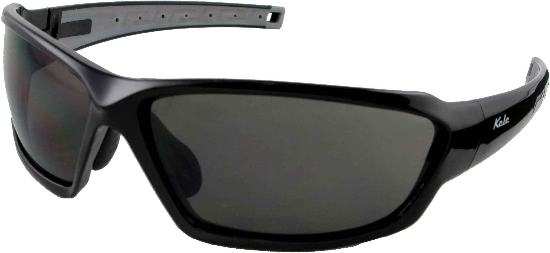 Kele by NYX G4 Sunglasses, Black/Gray Gloss Frame/Dark Grey Lens