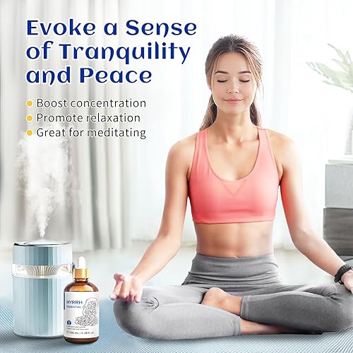 Miniatura 595 de HIQILI Aceite esencial de albahaca de 1 fl oz, 100% puro sin diluir para la piel, difusor, 1.0 fl oz