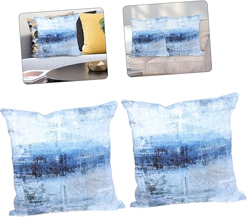 Miniatura 4 de Homoyoyo 10 piezas de funda de almohada para sofá, funda de cojín cuadrada para el hogar, protector de almohada para cojines decorativos, funda de