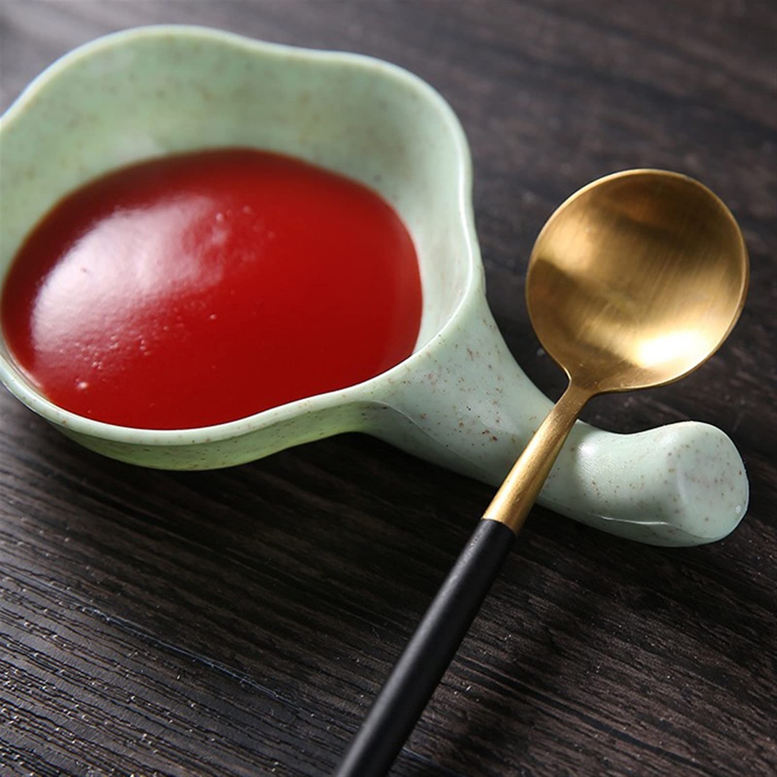 Salsiere Multiuso Condimenti Assortiti Salsiere Insalata di Zucchero Passata di Pomodoro Salsa Piatti Cucina Forma di Fiore Dip Ciotola di Condimento Piatto Caffè Latte Creamer Brocca Vassoi(B)