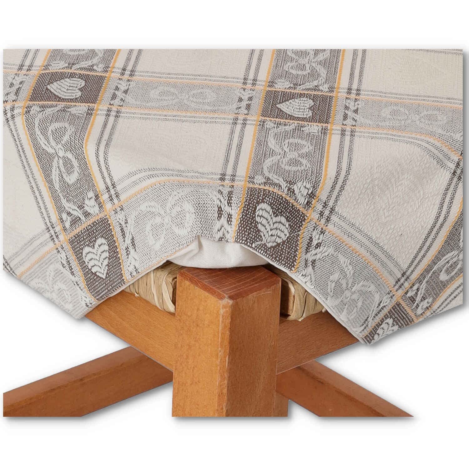Cuscino Sedia Cucina sfoderabile Modello Alette Dama Tessuto Jaquard, Colori Solidi, Prodotto di Qualita.