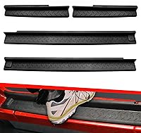 Vista 1 de Kit de protectores de umbral de puerta para Jeep Wrangler JK/JKU accesorios 2007-2018, protector de entrada de puerta para Jeep Wrangler JK 4