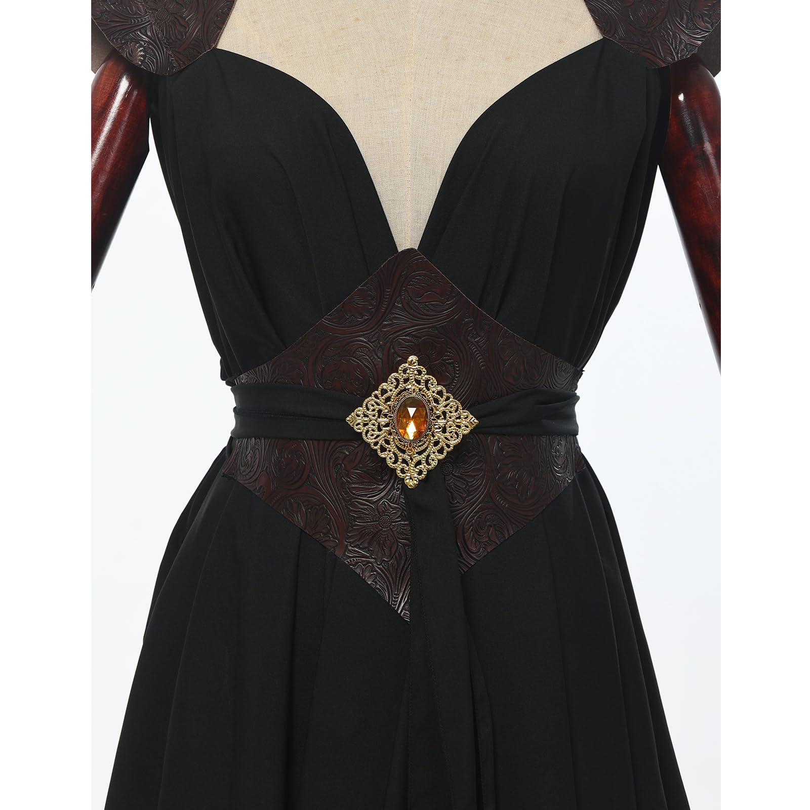 Mittelalterlicher Elfenumhang für Damen, volle Länge, Feen-Umhang, schulterfrei, Capelet, Renaissance-Cosplay-Kostüm