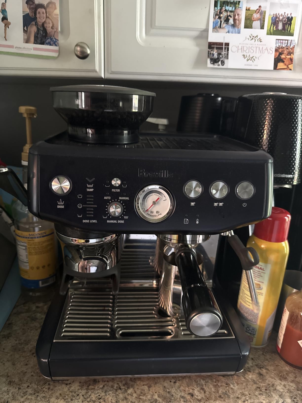 Breville Barista Express Impress Espresso Machine BES876BSS, Brushed Stainless Steel photo review