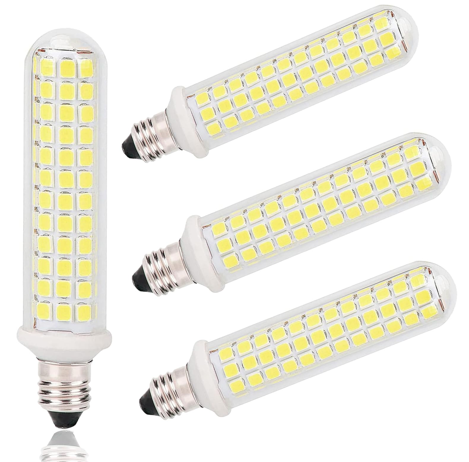 LED電球 E11 LED電球 100Wハロゲンランプ相当, LED E11 口金 JD 110V 昼光色 9W 1100LM 高輝度 省エネ 全方向広配光(昼光色，4個入り)