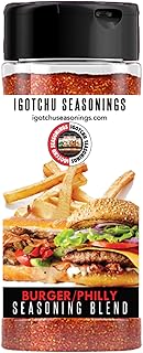 Igotchu Seasonings - Burger & Philly Seasoning, Steak Burger & Cheesesteak Seasoning Blend for Ground Beef, Burgers, Philly Cheesesteaks, Fries & Vegetables, All Purpose Grill Seasoning Rub