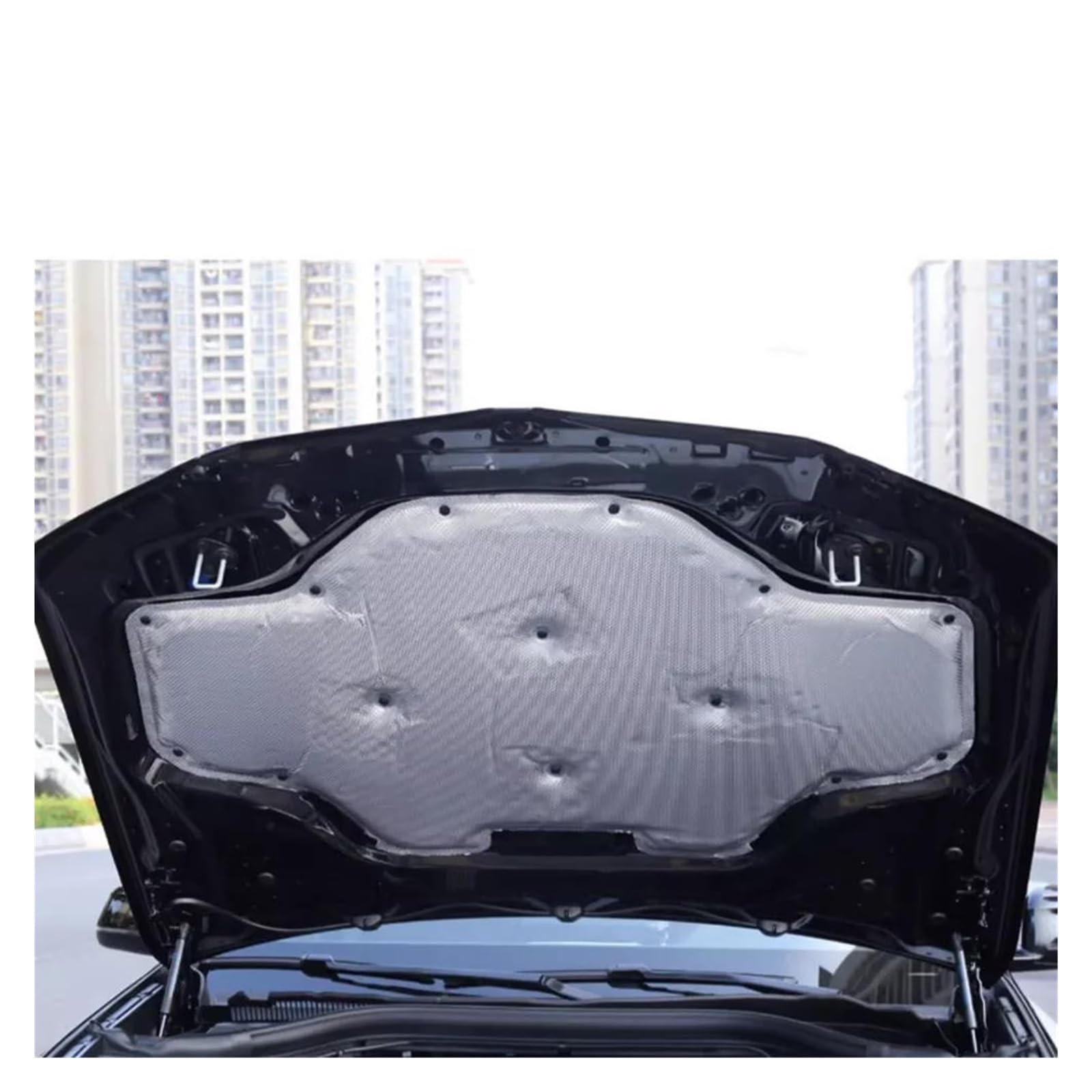 Tapis insonorisant pour BMW X3 G01 isolation capot moteur haut de gamme