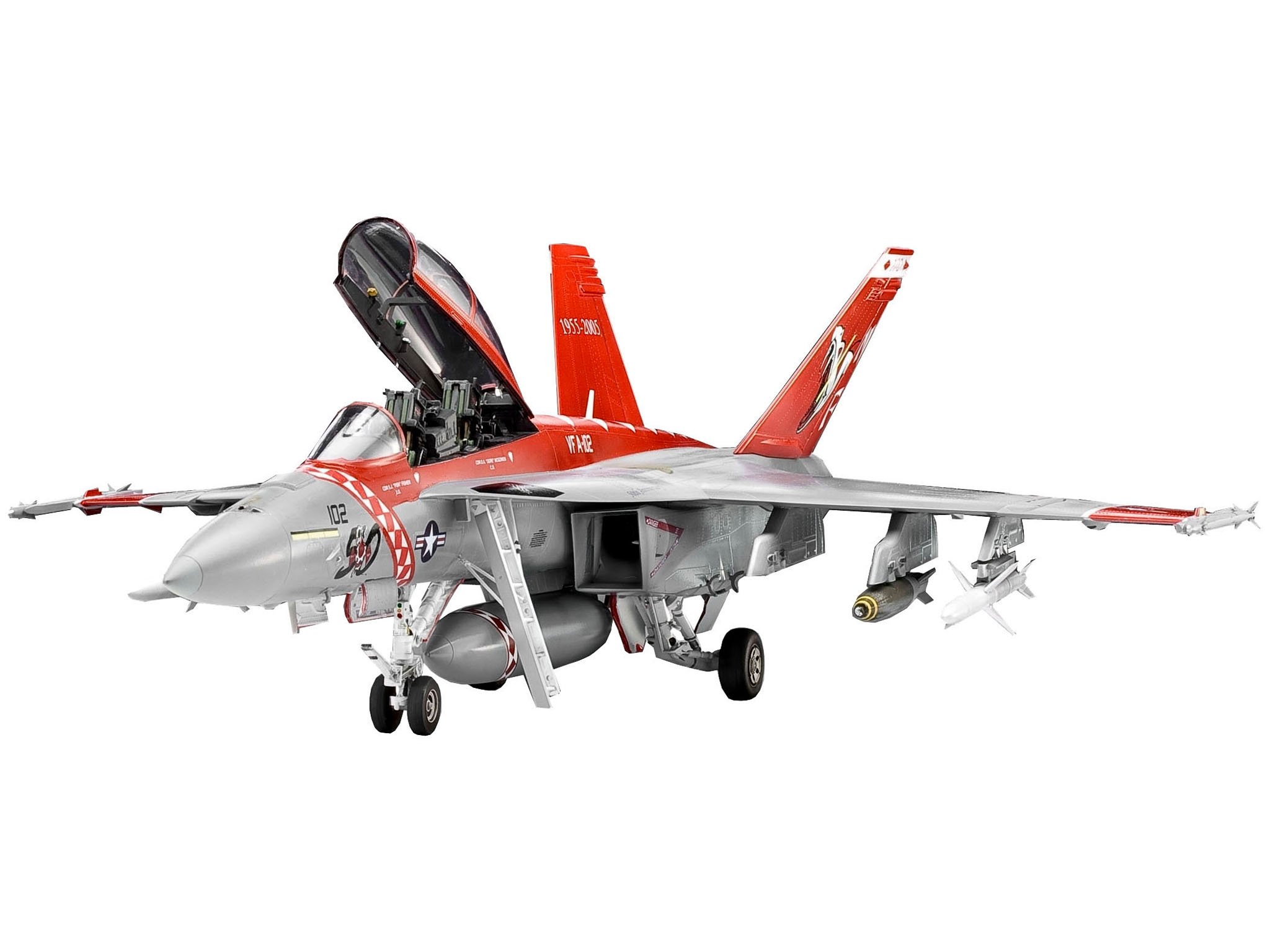 Amazon | ドイツレベル 1/48 F/A-18F スーパーホーネット 04509