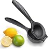 Deconox Döküm Limon Sıkacağı Limon Presi Büyük Boy 24 cm, Siyah Metal Limon Sıkacağı, Döküm Narenciye Sıkacağı DÖKÜM LİMON SIKICI