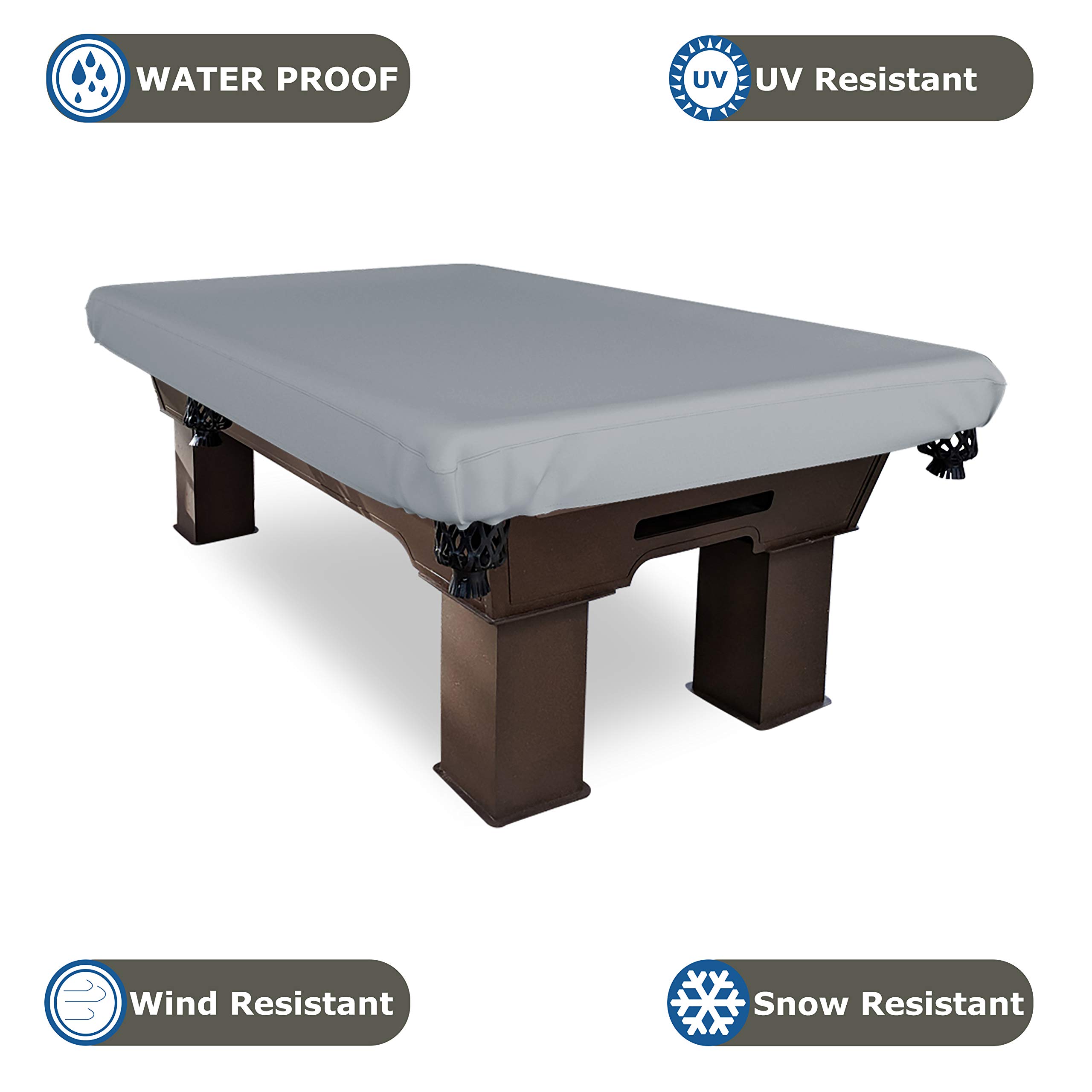 Housse De Protection Pour Table De Billard - Imperméable, Anti-poussière - Taille 7-9 Pieds