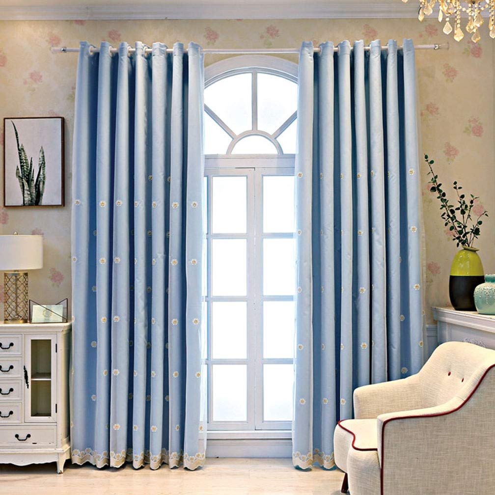 Rideaux occultants isolation thermique avec embrasses pour fenêtre de chambre et salon