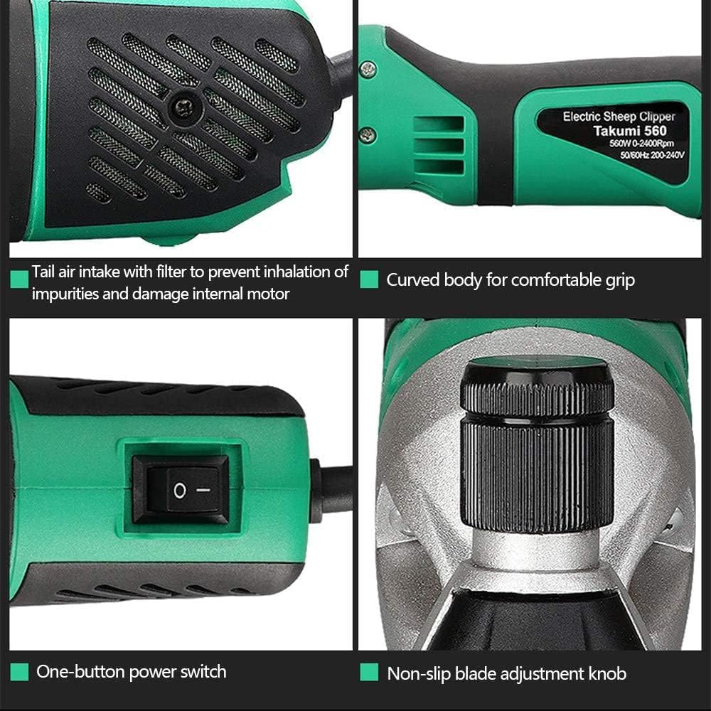 Sheep Shears,Electric Wool Shearing Fur Care Shearing Machine Livestock Shearing Shears,Suitable for Most New Shears,Red