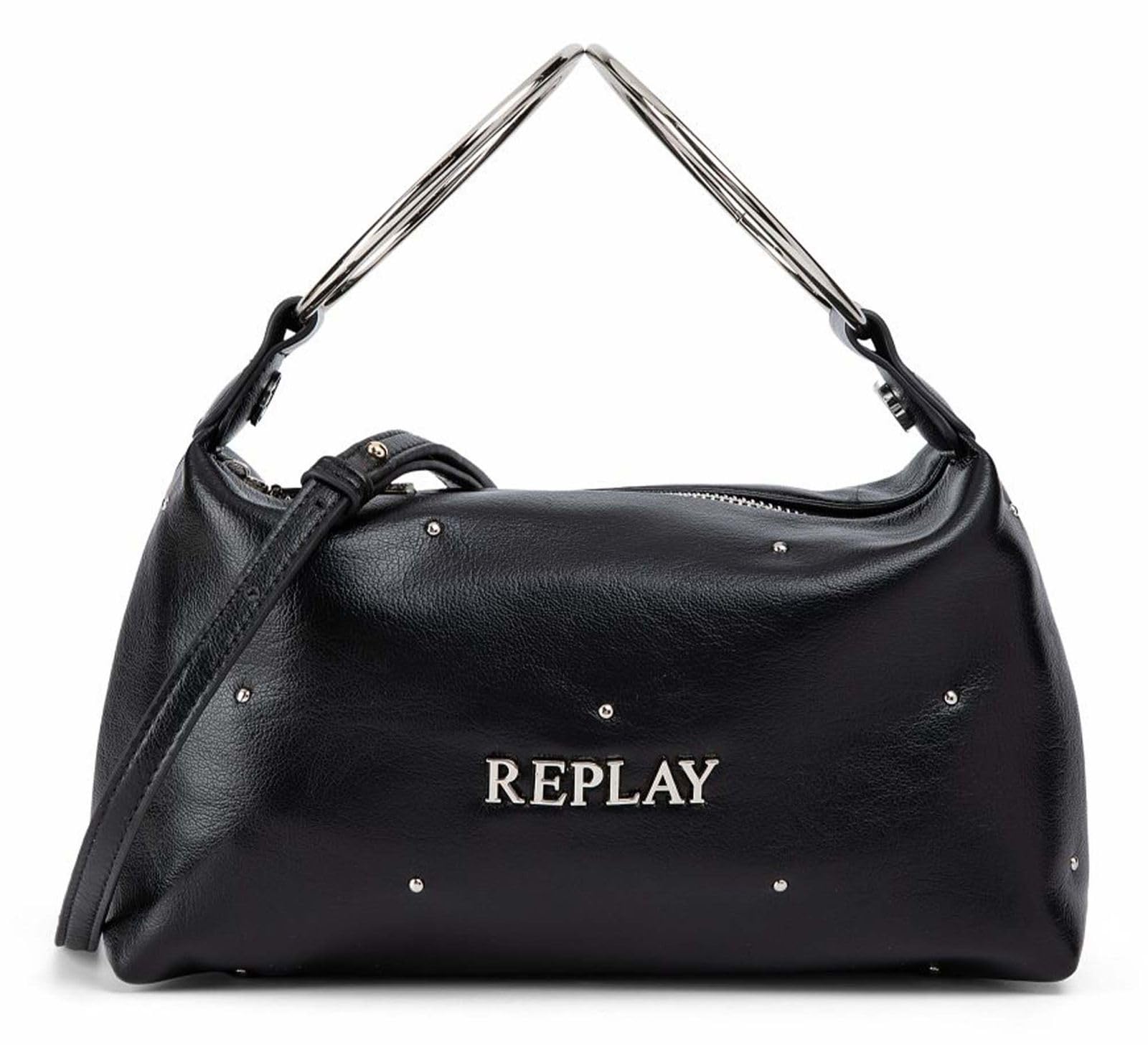 Replay Women's FW3004 Bag, 0098 Black