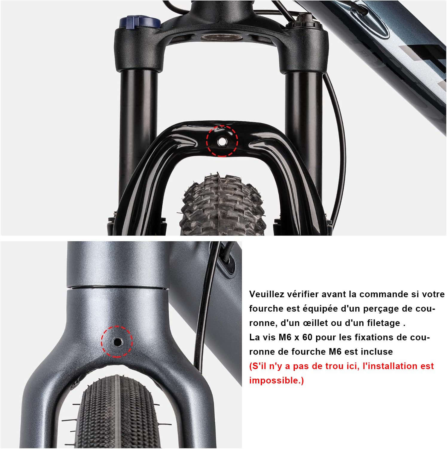 CXWXC Panier de vélo avec porte-bagages avant - Grand panier avant avec barres de maintien - Panier avant en aluminium de grande capacité