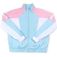 Agora Vantage Windbreaker Jacket Retro 80s 90s Neon
