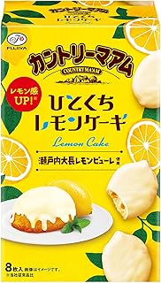 不二家 カントリーマアム(ひとくちレモンケーキ) 8枚×5個