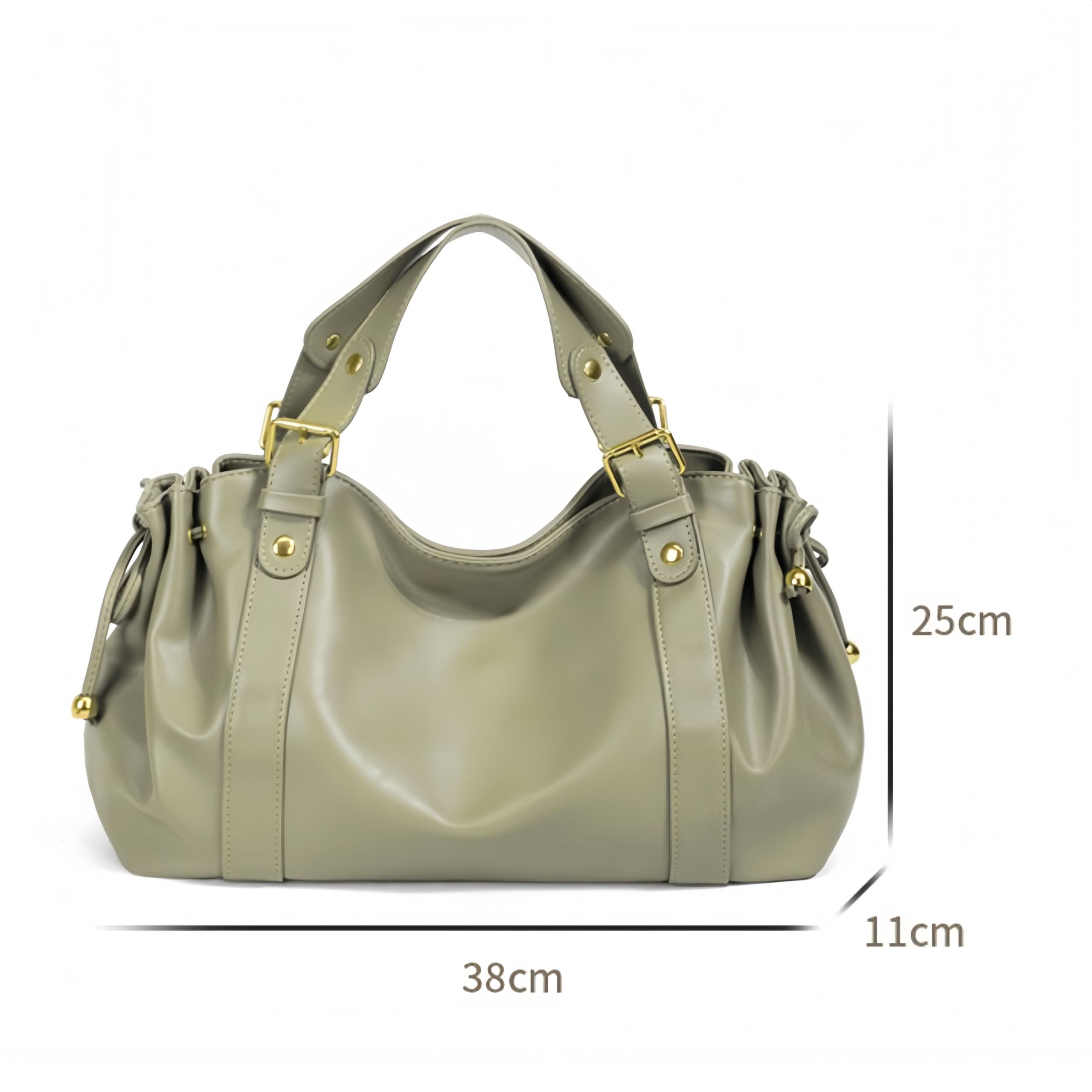 Bolso Mujer De Moda Casual Las Mujeres Hombro con Cremallera Clásico Tendencia-1