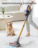 Kissof Cordless Vezeték Nélküli Porszívó 550W 45KPa 60 Perc LED Kijelző 3