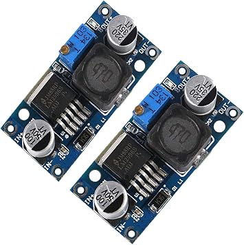 Step Down Converter Power Step Down Module Step Down Board Module Step Down Type Power Module DC-DC Power Supply Module Converter 3A Voltage Regulator LM2596 Transformer Power Module Step Down