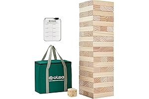 Olsa Giant Tumbling Tower: A Towering Game of Skill and Patience