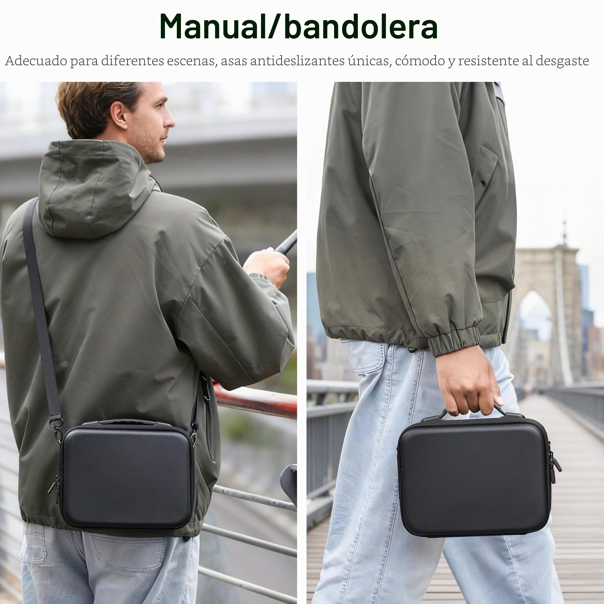 STARTRC PHOTO Bolsa Osmo Action 6 cámara, Portátil Funda de Transporte para dji Osmo Action 6 cámara Accesorios, Estuche de Viaje Compatible con Pack Mejorado Osmo Action 6