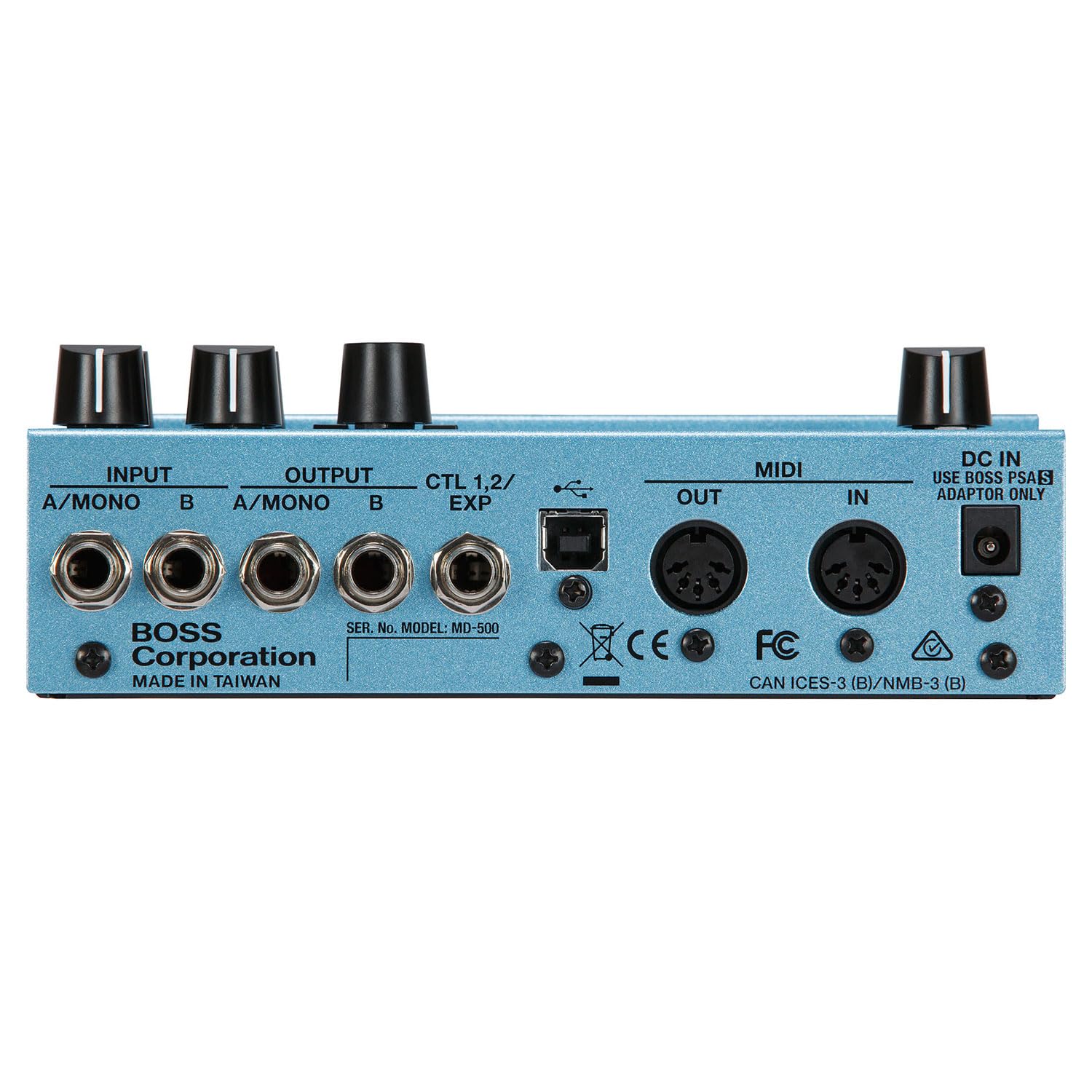 Boss MD-500 urządzenie do efektów modulacyjnych, pedał Chorus + keepdrum zasilacz